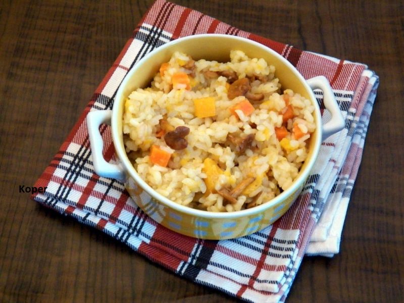 Jesienne risotto  Jesienne risotto