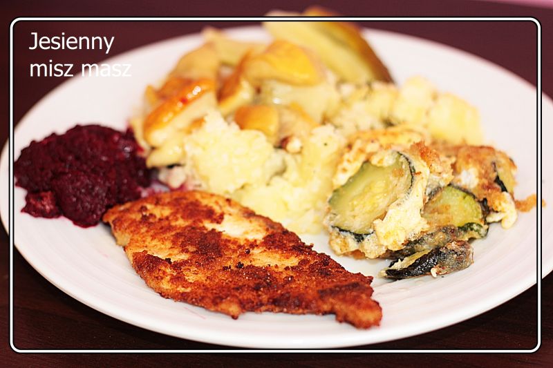 Jesienne smakołyki z pyszną piersią z kurczaka