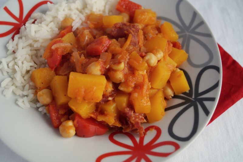 Jesienny garnek z dynią Jesienny garnek z dynią