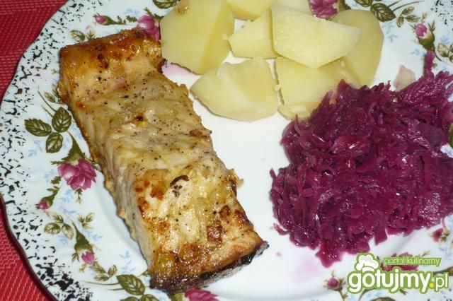 Jesiotr z piekarnika