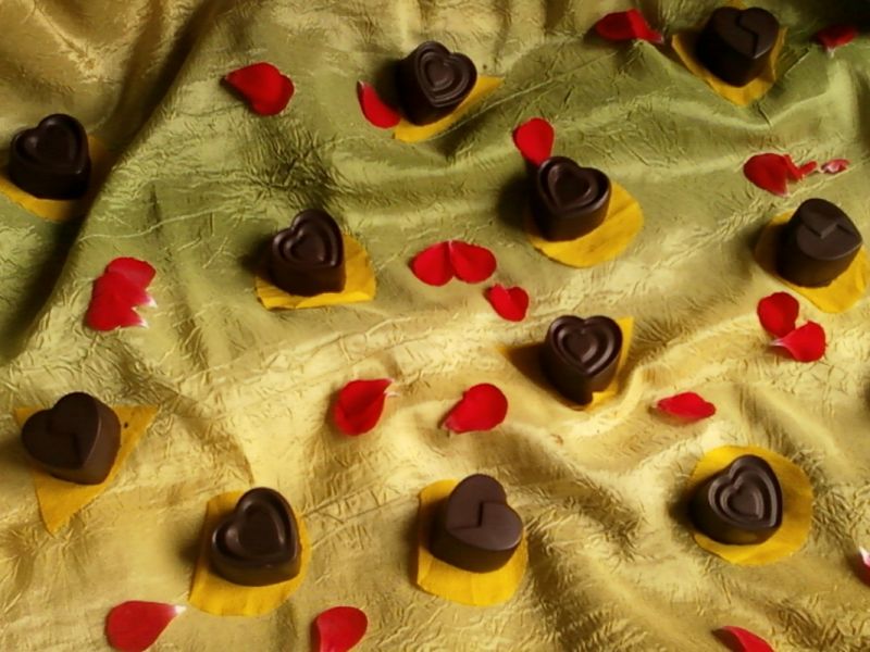 Jeżynowe pralinki dla dorosłych