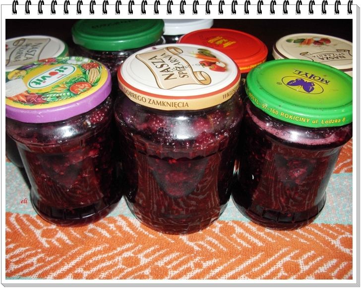 Jeżyny Eli w cukrze na zimę Jeżyny Eli w cukrze na zimę