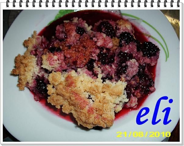 Jeżyny Eli zapiekane pod kruszonką