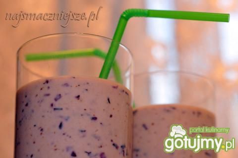 Jogurt bananowo-borówkowy Jogurt bananowo-borówkowy