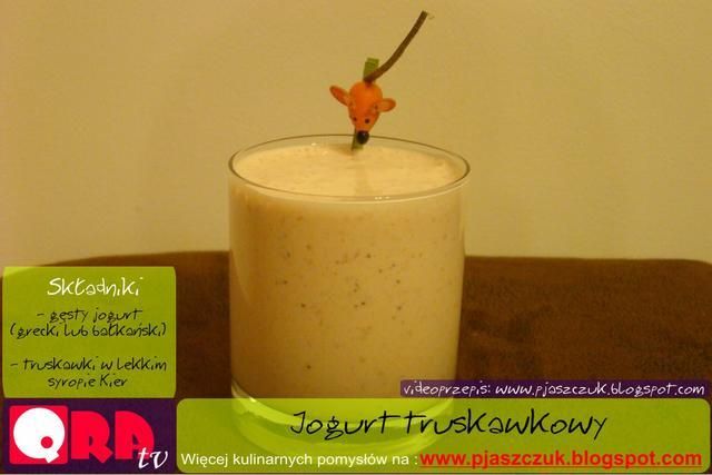 Jogurt truskawkowy Jogurt truskawkowy