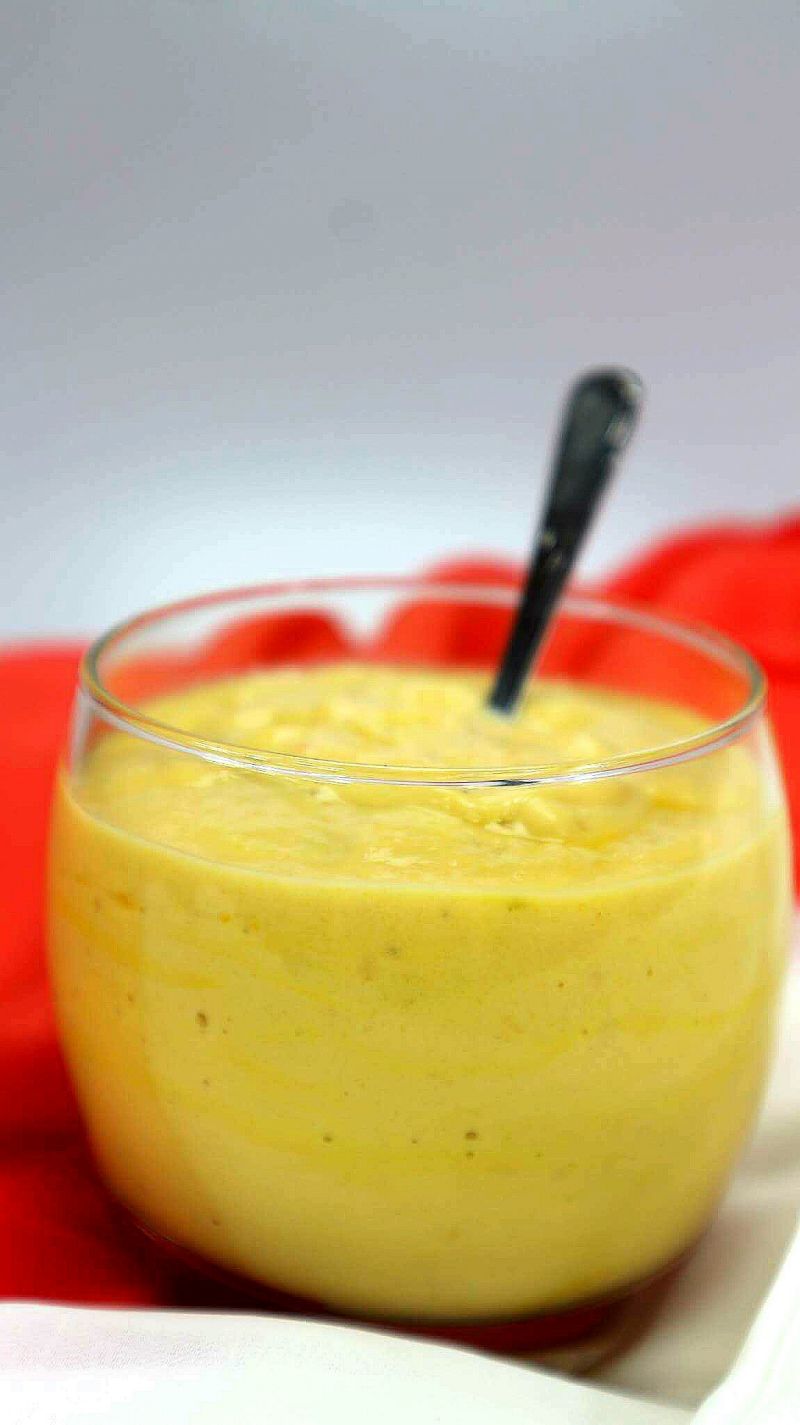 Jogurt z papają i mango Jogurt z papają i mango