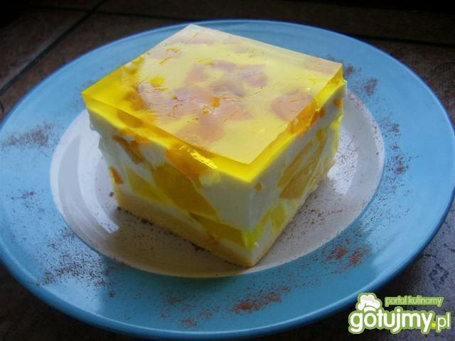 Jogurtowa brzoskwinka Wielkanocna