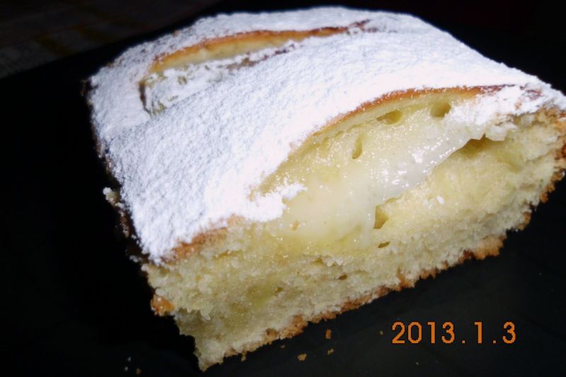 Jogurtowe ciasto z brzoskwiniami