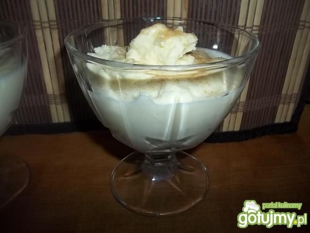 Jogurtowe lody z białą czekoladą