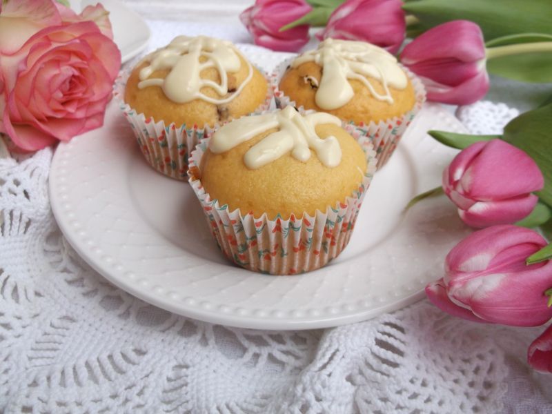 Jogurtowe muffinki z bakaliami