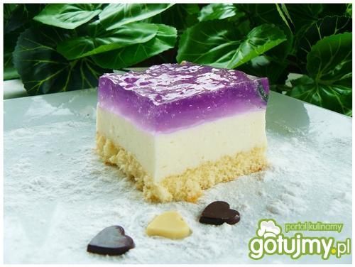 Jogurtowe pod fioletową taflą