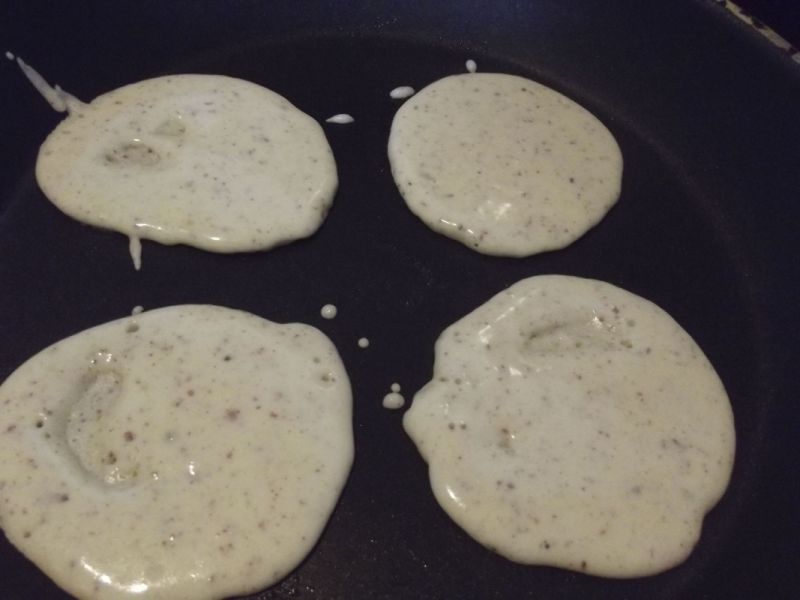 Jogurtowo orzechowe pancakes