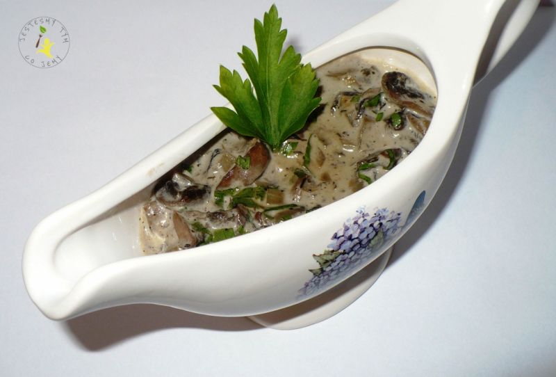 Jogurtowy sos pieczarkowy Jogurtowy sos pieczarkowy