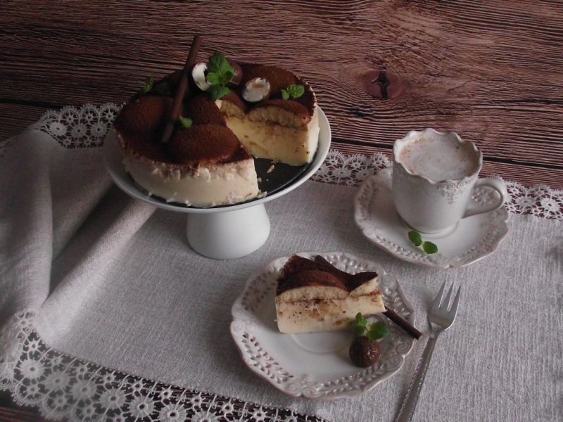 Jogurtowy torcik na dzień Babci i Dziadzia