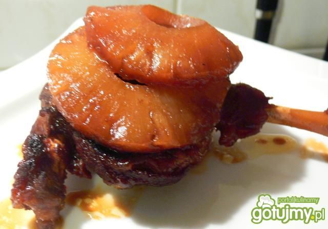 Kacze udka z ananasem