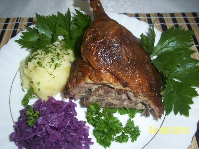 Kaczka  w majeranku Kaczka  w majeranku