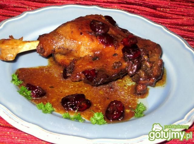 Kaczka w owocowym sosie