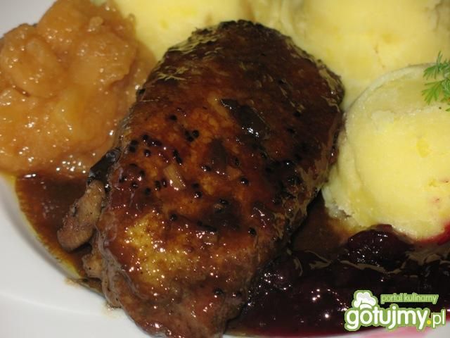 Kaczka w porzeczkach