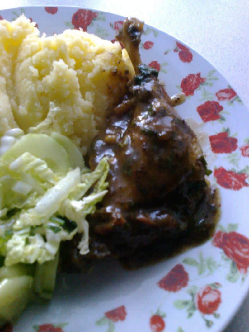 Kaczka w śliwkowym sosie