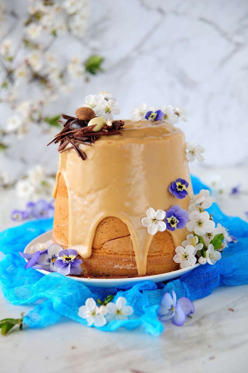 Kajmakowa babka gotowana Kajmakowa babka gotowana