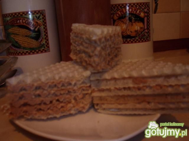 kajmakowo-czekoladowa masa do wafla