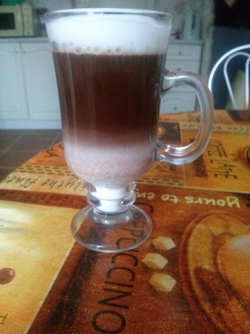 Kakao trochę inaczej jak kawa latte Kakao trochę inaczej jak kawa latte