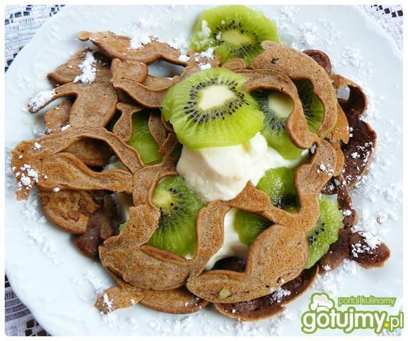 Kakaowa pajęczyna z kiwi Kakaowa pajęczyna z kiwi