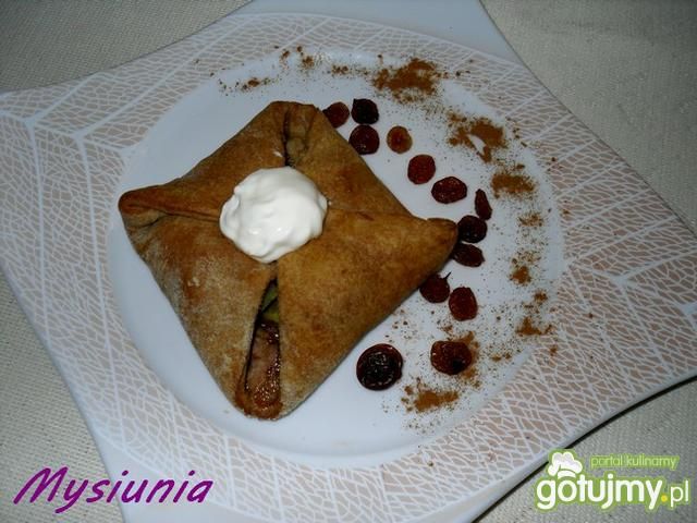 Kakaowa 'szarlotka' na ciepło