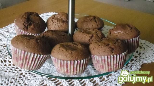 Kakaowe babeczki z rafaello