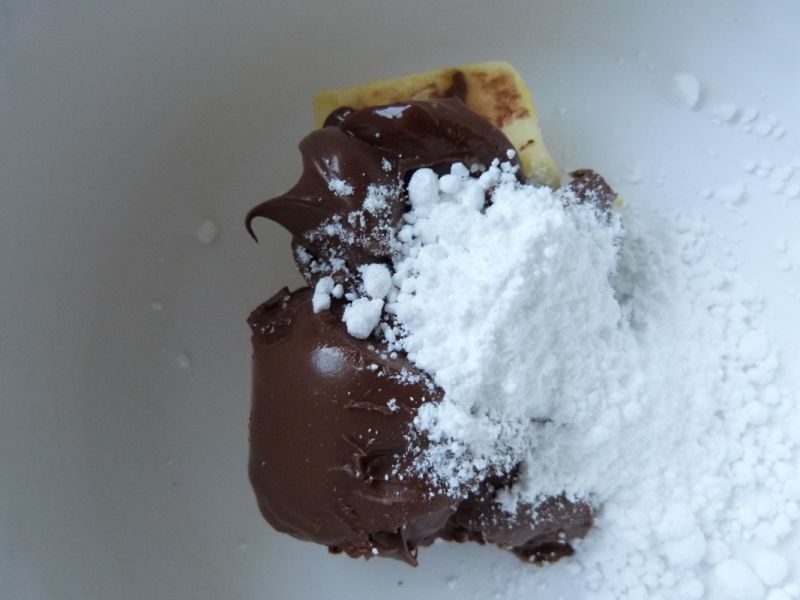 Kakaowe ciasteczka z nutellą