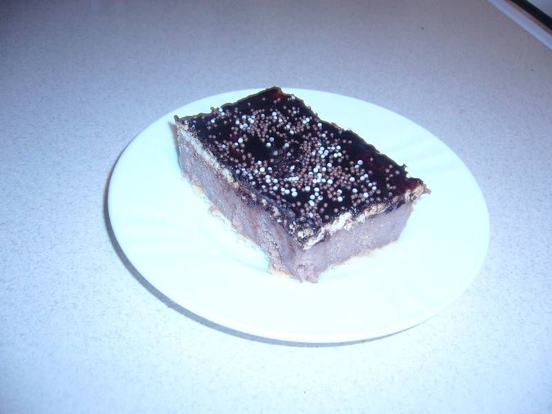 Kakaowe ciasto z kaszy manny bez pieczenia