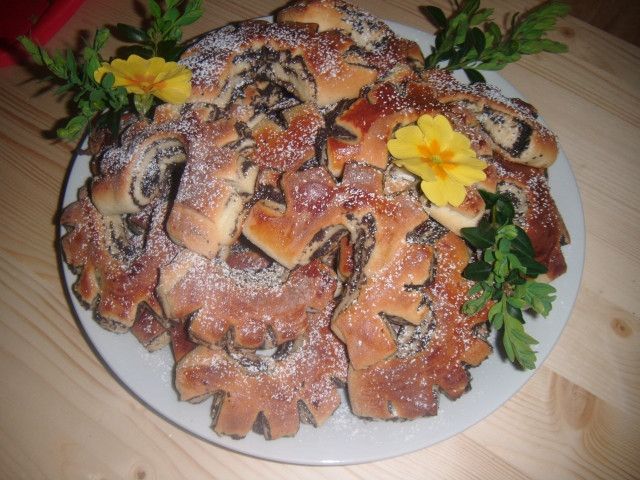 Kakaowe, makowe grzebyczki Kakaowe, makowe grzebyczki