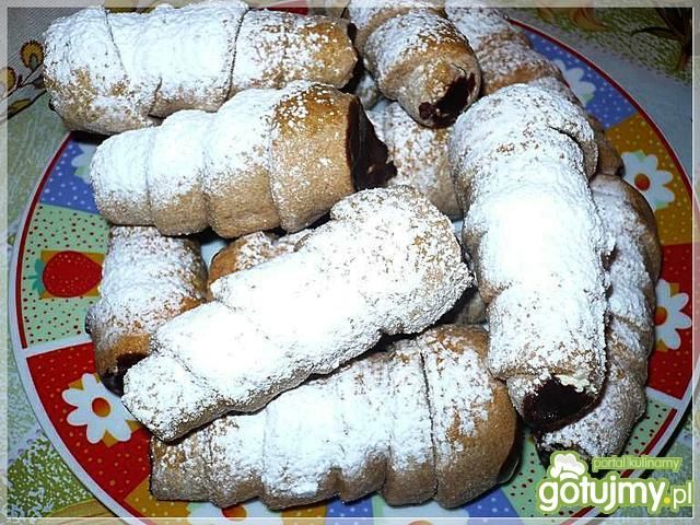 Kakaowe rurki z kremem