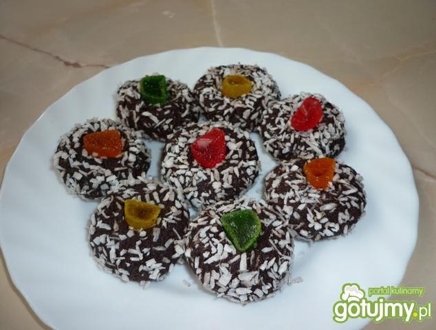 Kakaowe trufle z herbatników  Kakaowe trufle z herbatników