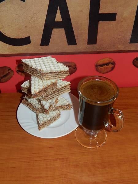 Kakaowe wafelki Kakaowe wafelki