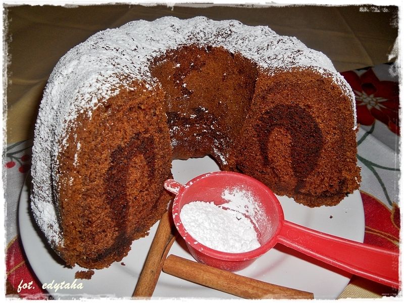 Kakaowo cynamonowa babka dyniowa Kakaowo cynamonowa babka dyniowa