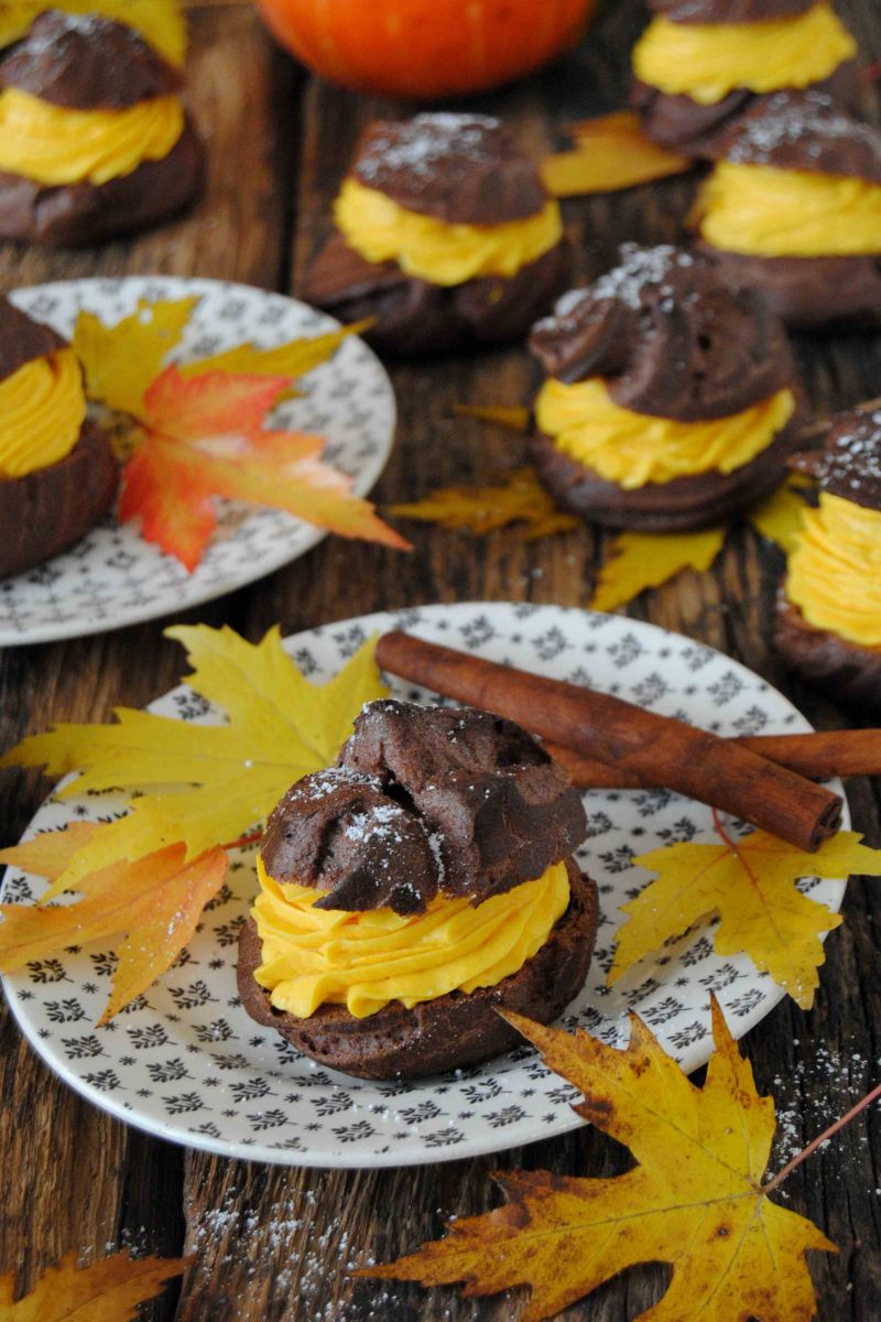 Kakaowo - dyniowe ptysie