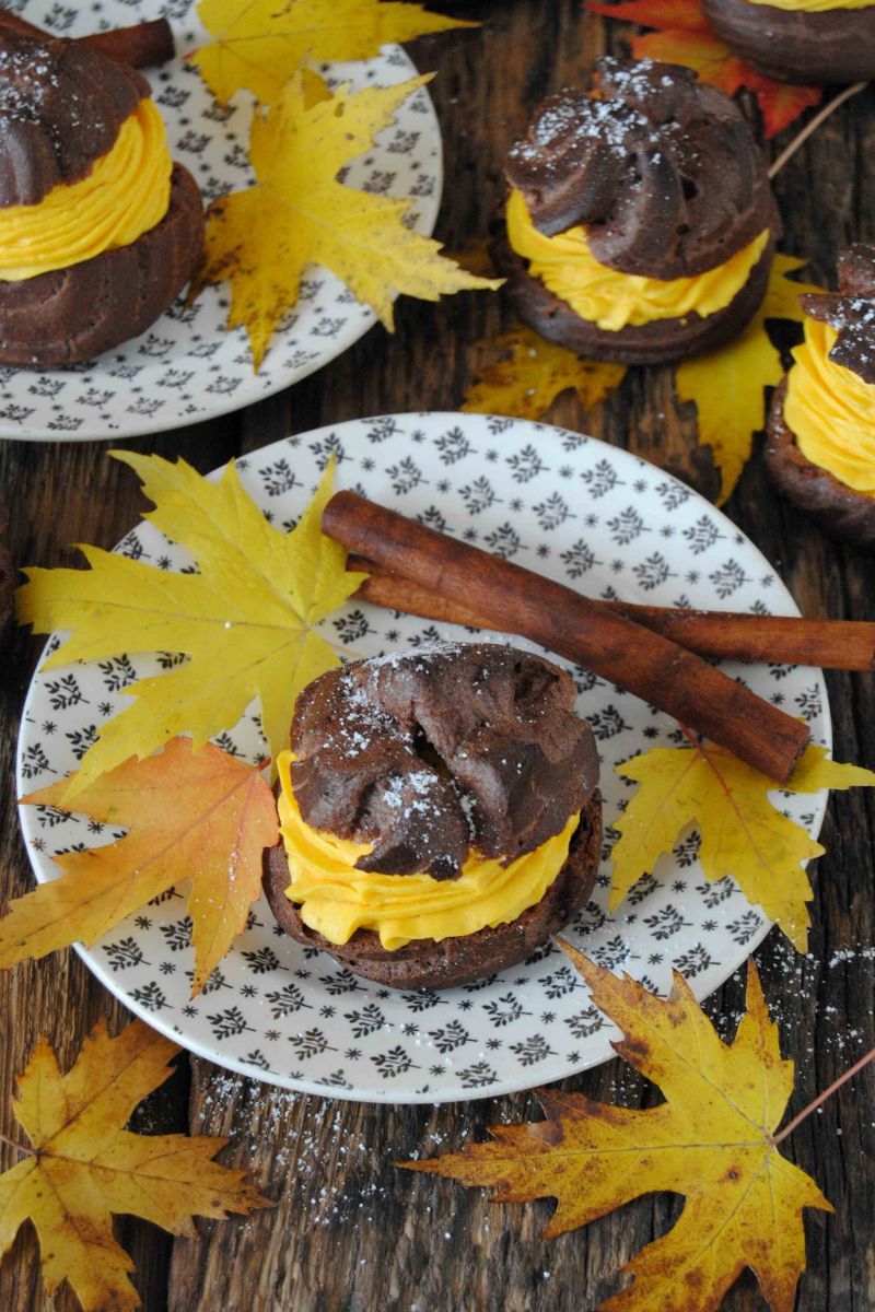 Kakaowo - dyniowe ptysie