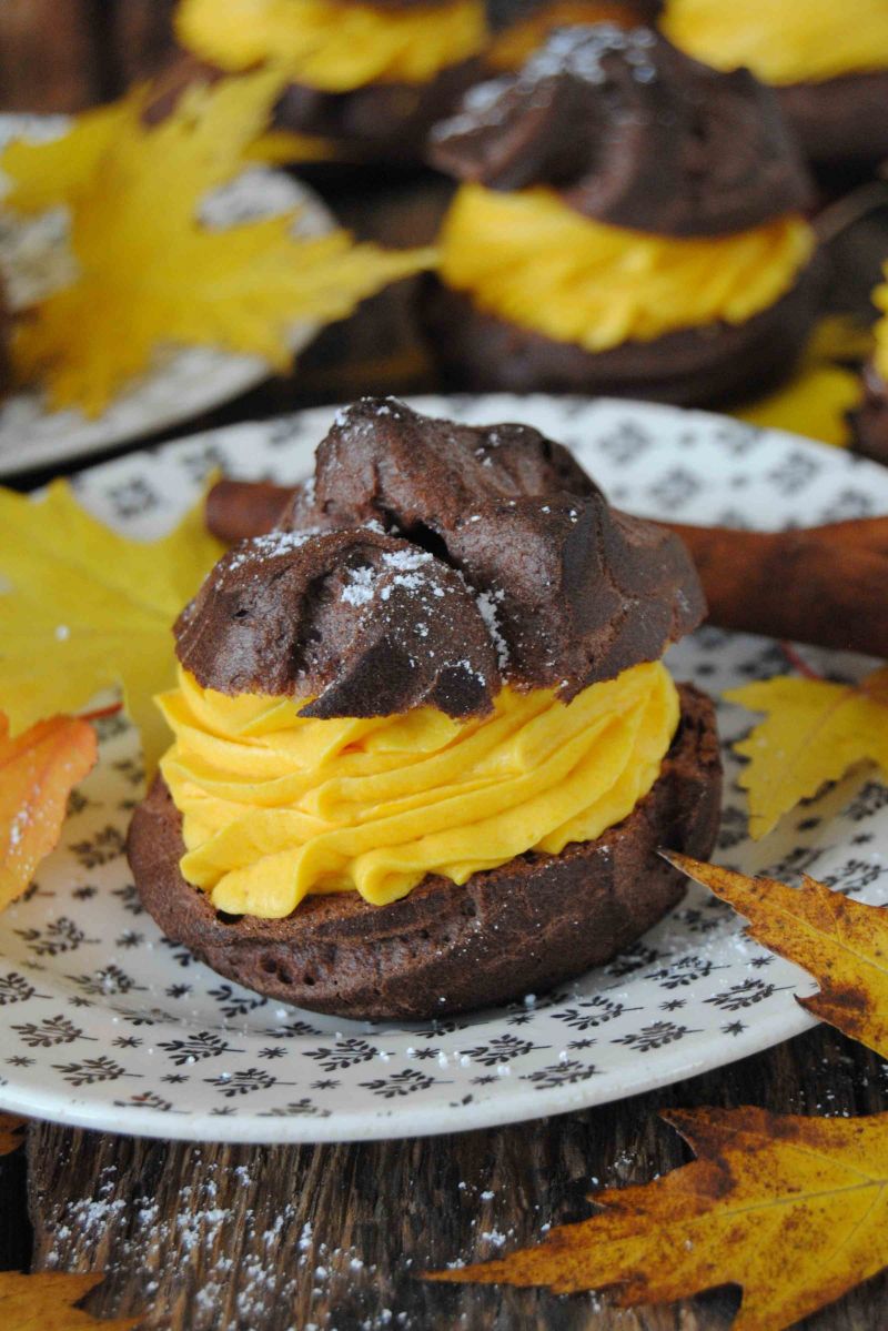 Kakaowo - dyniowe ptysie