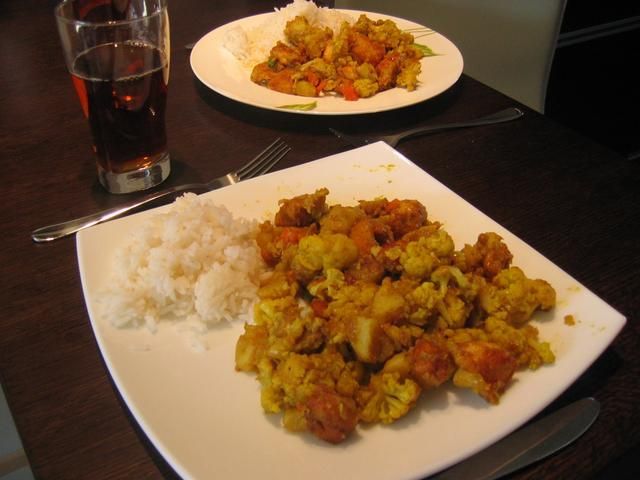 Kalafior curry