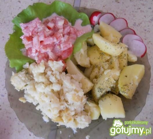 Kalafior jako danie obiadowe 