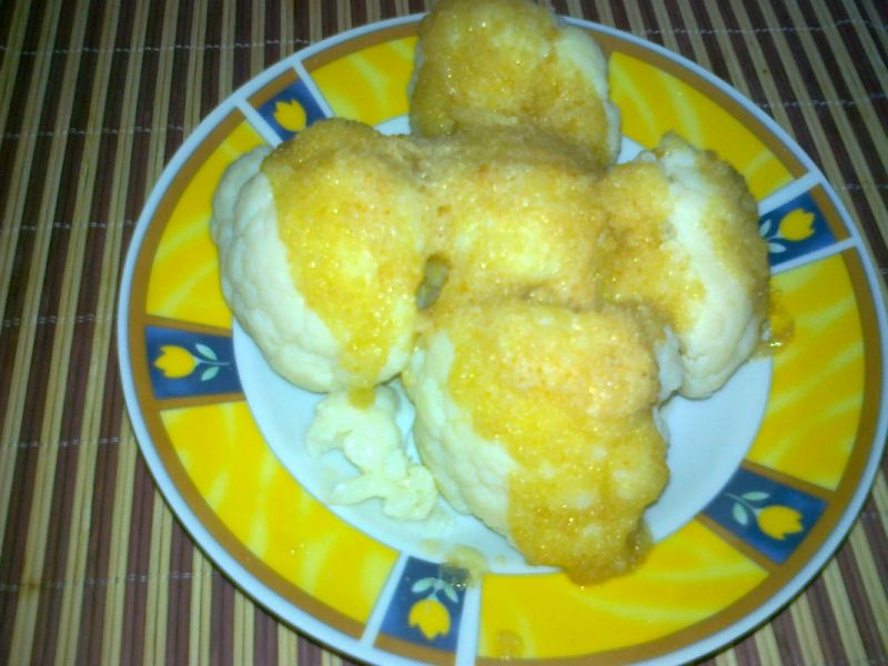 Kalafior pod tartą bułką