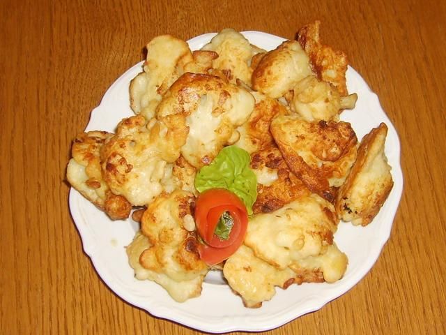 Kalafior w cieście naleśnikowym Kalafior w cieście naleśnikowym