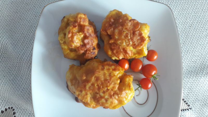 Kalafior w cieście naleśnikowym curry Kalafior w cieście naleśnikowym curry