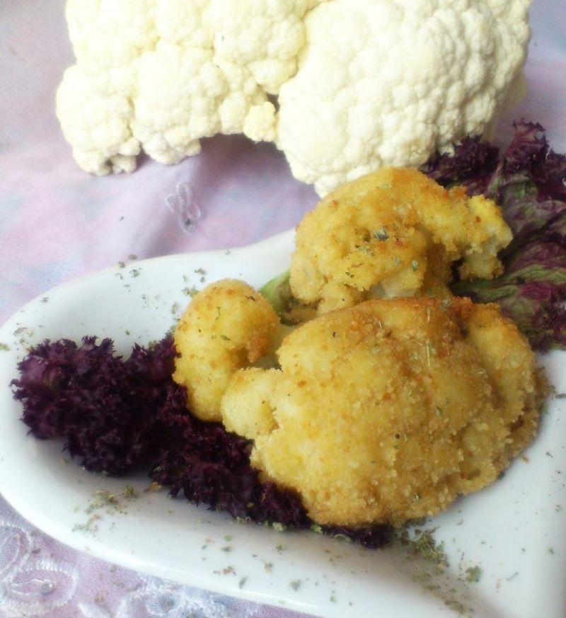 Kalafior w panierce Kalafior w panierce
