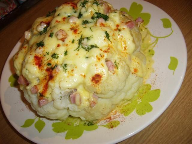 Kalafior w serowej koszulce na ostro Kalafior w serowej koszulce na ostro