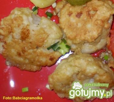 Kalafior w sezamowym cieście  Kalafior w sezamowym cieście