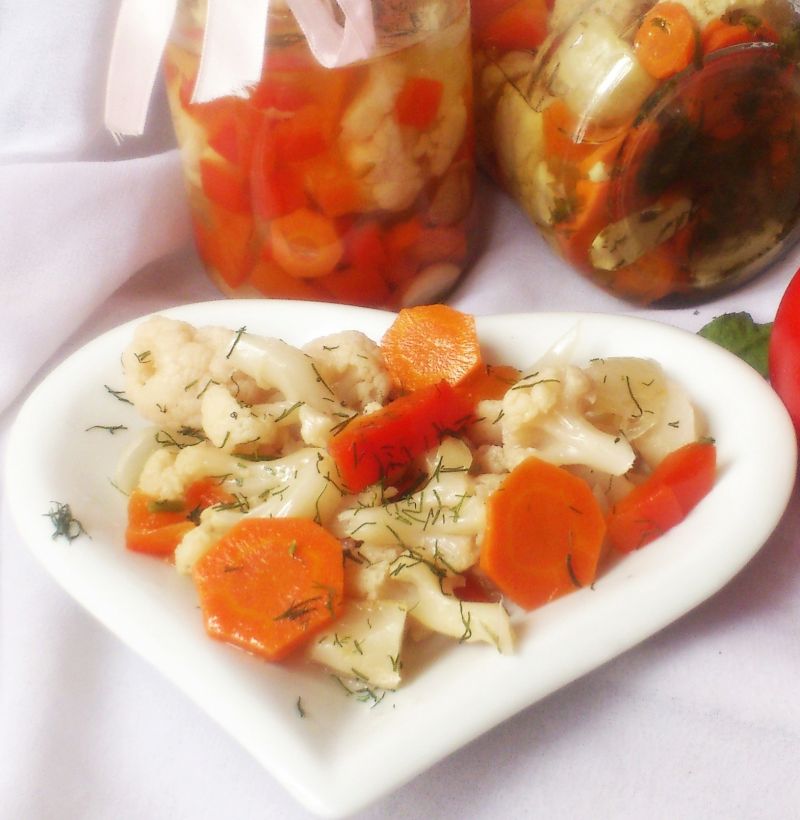 Kalafior w zalewie octowej