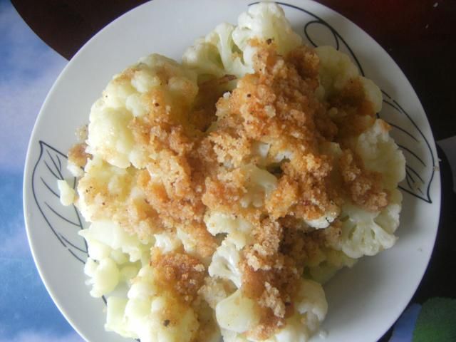 Kalafior z bułką Kalafior z bułką