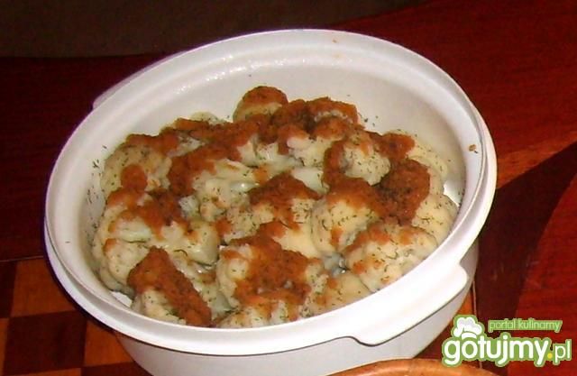 Kalafior z cukrem i curry